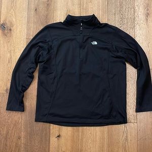 The North Face half zip hiking sweater